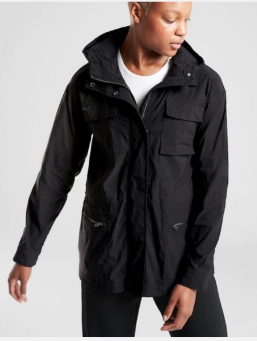 Athleta NWT Black Outpost Jacket